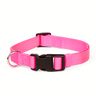 Youly Collar Ajustable de Nylon Color Rosa con Broche para Perro, Grande/ X-Grande Youly Collar Ajustable de Nylon Color Rosa con Broche para Perro, Grande/ X-Grande