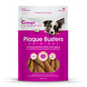 Crumps' Naturals Plaque Busters Original Masticable Dental para Perro con Ostras Molidas , 140 g Crumps' Naturals Plaque Busters Original Masticable Dental para Perro con Ostras Molidas , 140 g