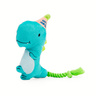 Petco Juguete Suave Diseño Dino Fiesta con Squeaker para Perro, Chico Petco Juguete Suave Diseño Dino Fiesta con Squeaker para Perro, Chico