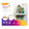 SmartyKat Paw Perch Percha para Ventana con Cubierta Sherpa para Gato, Crema SmartyKat Paw Perch Percha para Ventana con Cubierta Sherpa para Gato, Crema