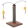 SmartyKat Scratch 'N Spin Poste Rascador Alfombrado con Juguetes Giratorios para Gato, Grande SmartyKat Scratch 'N Spin Poste Rascador Alfombrado con Juguetes Giratorios para Gato, Grande
