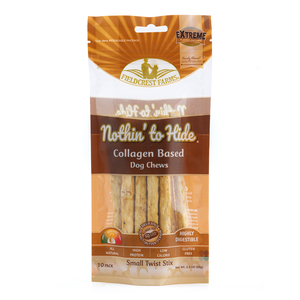 Nothing to Hide Masticables Naturales de Colágeno con Diseño Twists Receta Crema de Cacahuate para Perro, 10 Piezas Nothing to Hide Masticables Naturales de Colágeno con Diseño Twists Receta Crema de Cacahuate para Perro, 10 Piezas