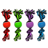 Multipet Nuts for Knots Cuerda Trenzada con Pelota Diseño Doble Nudo para Perro, Mediano Multipet Nuts for Knots Cuerda Trenzada con Pelota Diseño Doble Nudo para Perro, Mediano