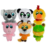 Multipet Knobby Noggins Peluche con Pelota y Squeaker Diseño Surtido para Perro, Mediano Multipet Knobby Noggins Peluche con Pelota y Squeaker Diseño Surtido para Perro, Mediano