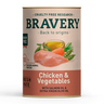 Bravery Alimento Húmedo Natural para Perro Adulto Receta Pollo y Vegetales, 290 g Bravery Alimento Húmedo Natural para Perro Adulto Receta Pollo y Vegetales, 290 g