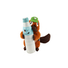 Coolpet Making Tails Wag Ornitorrinco de Peluche con Botella para Perro, Mediano Coolpet Making Tails Wag Ornitorrinco de Peluche con Botella para Perro, Mediano