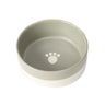 Petrageous Tazón de Cerámica Diseño Banda Gris y Salpicado para Perro, Chico Petrageous Tazón de Cerámica Diseño Banda Gris y Salpicado para Perro, Chico