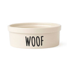 Petrageous Tazón de Cerámica Estilo Cuenco Diseño Woof para Perro, Chico Petrageous Tazón de Cerámica Estilo Cuenco Diseño Woof para Perro, Chico