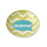 Petrageous Tazón de Cerámica Estilo Platillo Modelo Zigazaga Meow para Gato, Chico Petrageous Tazón de Cerámica Estilo Platillo Modelo Zigazaga Meow para Gato, Chico