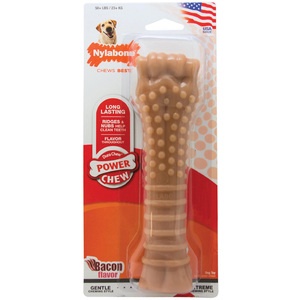 Nylabone Juguete con Sabor Tocino y Relieve para Perro