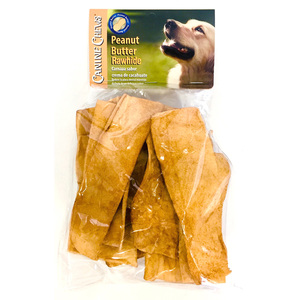 Canine Chews Carnaza para Perro Chips Sabor Crema de Cacahuate, 170 g